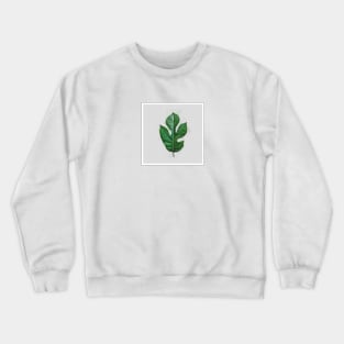 Real Floral Plant Leaf 3 Crewneck Sweatshirt